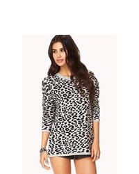 Forever 21 Cozy Leopard Sweater