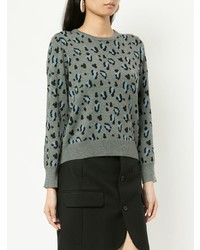 GUILD PRIME Leopard Print Sweater