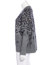 Rag & Bone Leopard Pattern Oversize Sweater