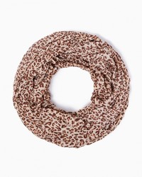 Charming charlie Snow Leopard Infinity Scarf