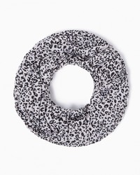 Charming charlie Snow Leopard Infinity Scarf