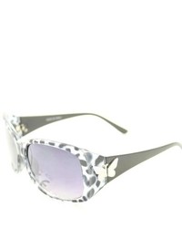 Overstock P8124 Grey Leopard Fashion Sunglasses