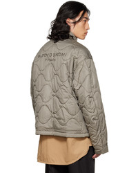 Wooyoungmi Khaki Quilted Jacket