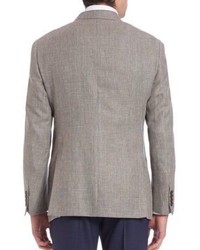 Armani Collezioni Long Sleeve Wool Blend Sportcoat