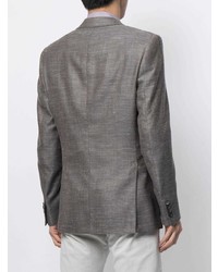Brioni Notched Lapel Single Breasted Blazer