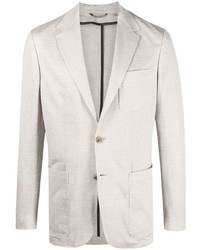 Canali Single Breasted Textured Blazer