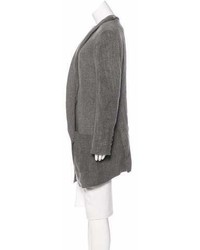Theyskens' Theory Linen Button Up Coat