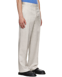 Misbhv Gray Linen Trousers