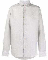 Drumohr Button Up Linen Shirt