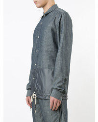 Mostly Heard Rarely Seen Drawstring Hem Shirt