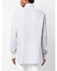 Kiton Melange Effect Button Shirt