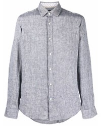 BOSS Pointed Collar Button Up Shirt