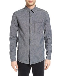 Current/Elliott Slim Fit Linen Cotton Sport Shirt