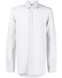 BOSS Spread Collar Linen Shirt