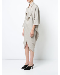 The Celect Draped Cocoon Dress