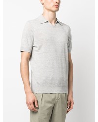 Brunello Cucinelli Linen Cotton Polo Shirt
