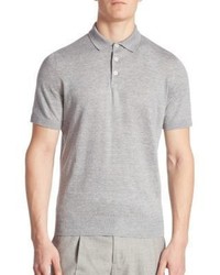 Brunello Cucinelli Short Sleeve Banded Polo Shirt
