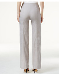 INC International Concepts Linen Blend Wide Leg Pants Created For Macys