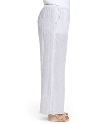Nic+Zoe Plus Size Drifty Linen Wide Leg Pants