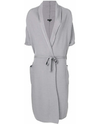 Unconditional Long Belted Cardigan