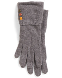 Made In Spain Long Cuff Wool Blend Gloves