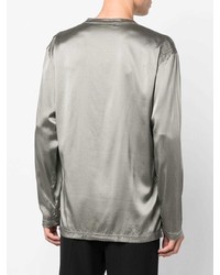 Tom Ford Buttoned Long Sleeved T Shirt