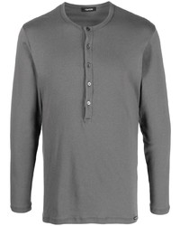 Tom Ford Front Button Placket Long Sleeve Top