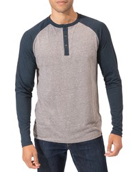Threads 4 Thought Trim Fit Raglan Sleeve Henley In Heather Grey Midnight At Nordstrom
