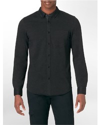 Calvin Klein Slim Fit End On End Knit Shirt