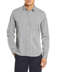 Oliver Spencer Clerkenwell Slim Fit Organic Cotton Button Up Shirt