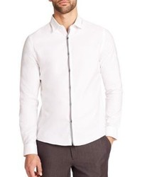 Saks Fifth Avenue Collection Solid Sportshirt