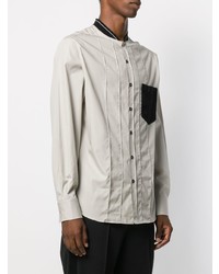 Lanvin Contrasting Chest Pocket Shirt