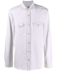 Eleventy Fitted Long Sleeved Shirt