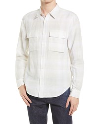 7 For All Mankind Flap Pocket Button Up Shirt