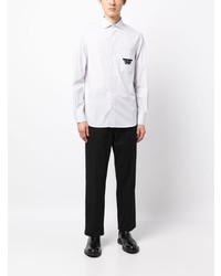 Emporio Armani Flocked Logo Shirt