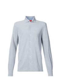 Isaia Front Button Shirt