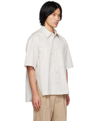 Wooyoungmi Gray Patch Pocket Shirt