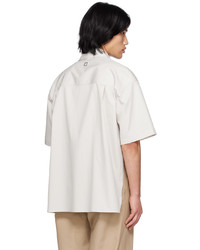 Wooyoungmi Gray Patch Pocket Shirt