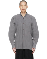 Homme Plissé Issey Miyake Grey Monthly Color February Shirt