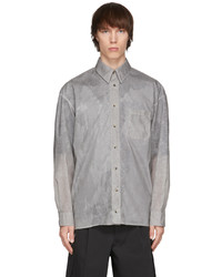 UNIFORME Grey Oversized Econyl Shirt