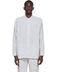 Homme Plissé Issey Miyake Grey Stretch Shirt