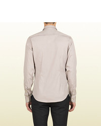 Gucci Stretch Dyed Poplin Pocket Shirt From The Viaggio Collection