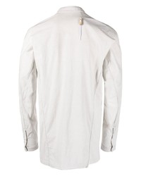 Boris Bidjan Saberi Long Sleeve Band Collar Shirt