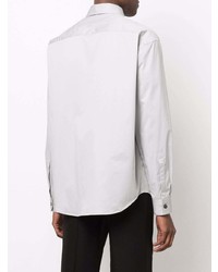 Giorgio Armani Long Sleeve Cotton Blend Shirt
