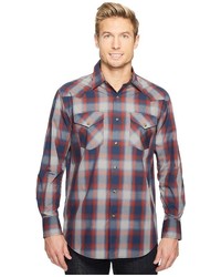 Pendleton Long Sleeve Frontier Shirt Long Sleeve Button Up