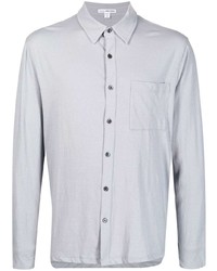 James Perse Long Sleeve Knitted Shirt