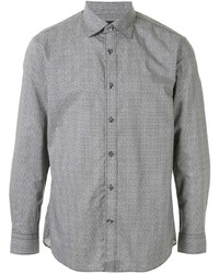 Kent & Curwen Long Sleeve Printed Shirt