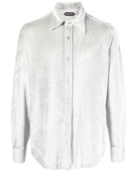 Tom Ford Long Sleeve Velour Shirt