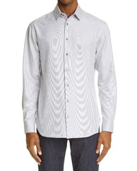 Giorgio Armani Micro Weave Button Up Shirt