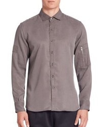 Ovadia & Sons Military Detail Shirt